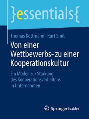 cover image of Von einer Wettbewerbs- zu einer Kooperationskultur